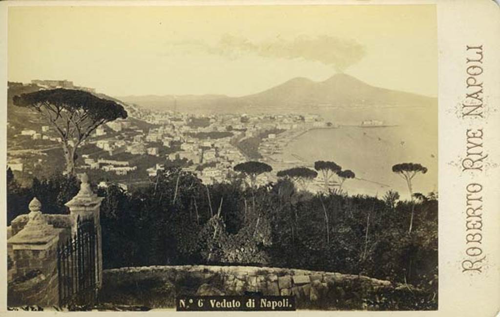 Vedute del Vesuvio. Views of Vesuvius.